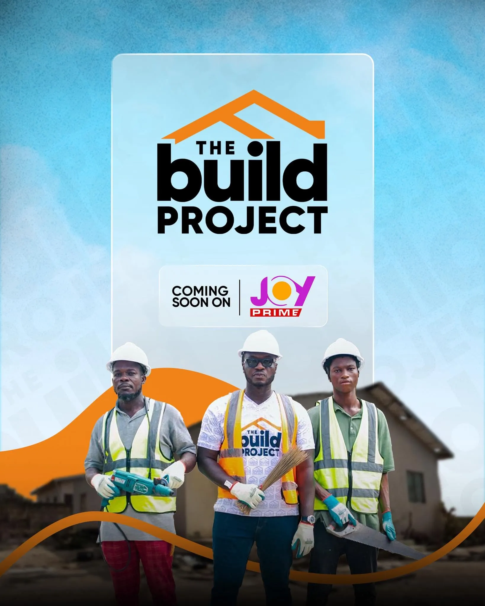 The Build Project website homepage